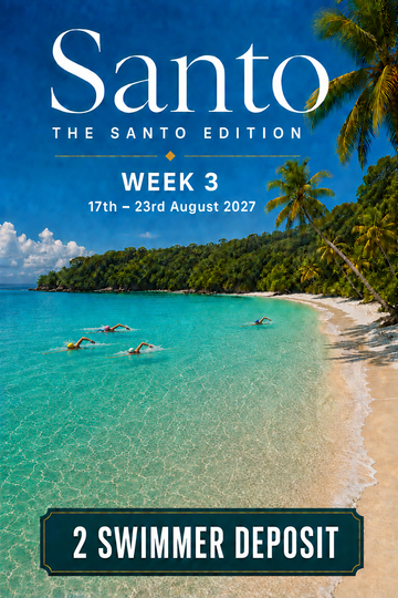 Week 3 <br>17th - 23rd August 2027 2 Swimmers Deposit