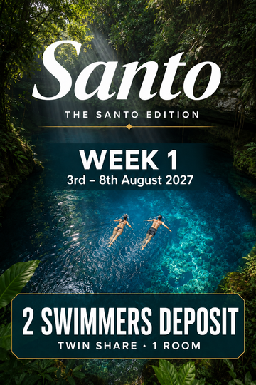 SOLD OUT - Week 1 <br>2nd - 8th August 2027 2 Swimmers Deposit