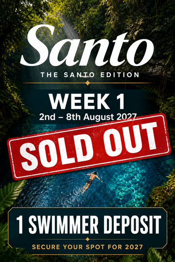 SOLD OUT - Week 1  <br> 2nd - 8th August 2027 - 1 Swimmer Deposit